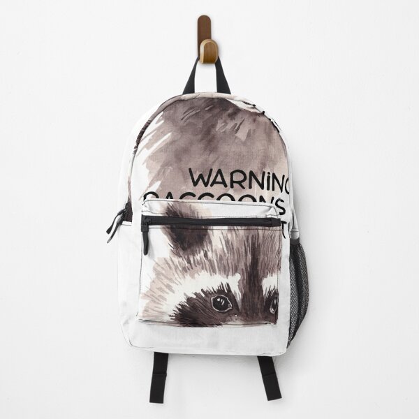 Item preview, Warning Raccoons can open anything - design for wildlife rehabbers, animal lovers, vet techs. designed and sold by Shel13X.