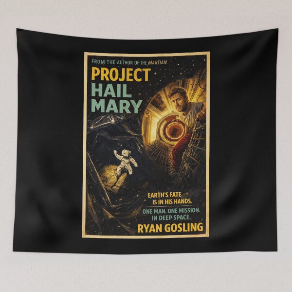 Item preview, The Puppet Show - Film Poster - Vintage Series - Project Hail Mary designed and sold by hesjustken.