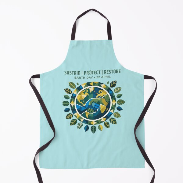 Item preview, earth day sustain- protect-restore designed and sold by Mudikeys.