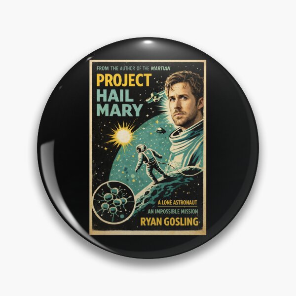 Item preview, An Impossible Mission - Film Poster - Vintage Series - Project Hail Mary designed and sold by hesjustken.