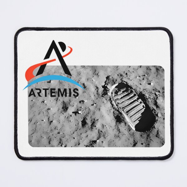 Item preview, Artemis Moon Mission Bootprint – NASA Lunar Return Space Exploration designed and sold by BeatrizMusicSS.