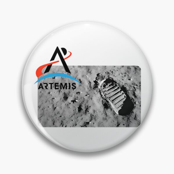 Item preview, Artemis Moon Mission Bootprint – NASA Lunar Return Space Exploration designed and sold by BeatrizMusicSS.