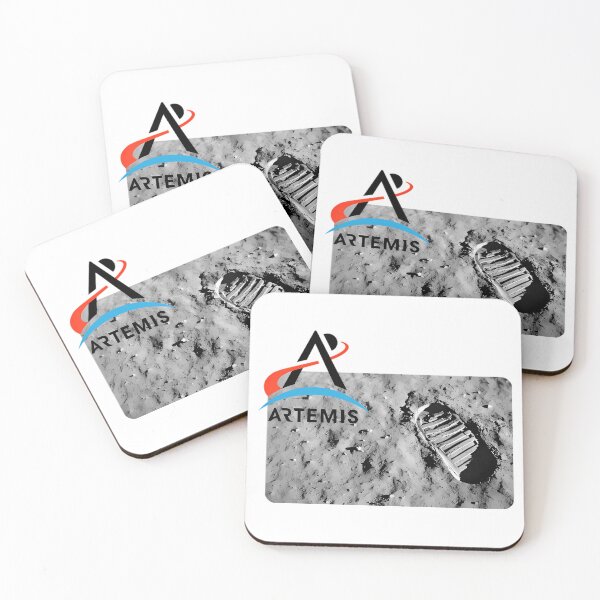 Item preview, Artemis Moon Mission Bootprint – NASA Lunar Return Space Exploration designed and sold by BeatrizMusicSS.