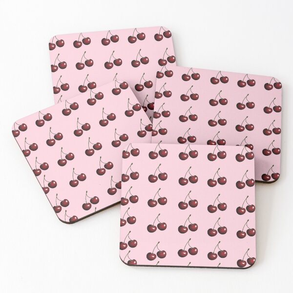 Item preview, Sweet Cherry Pattern Pink Coquette Aesthetic designed and sold by NinaVibeStudio.