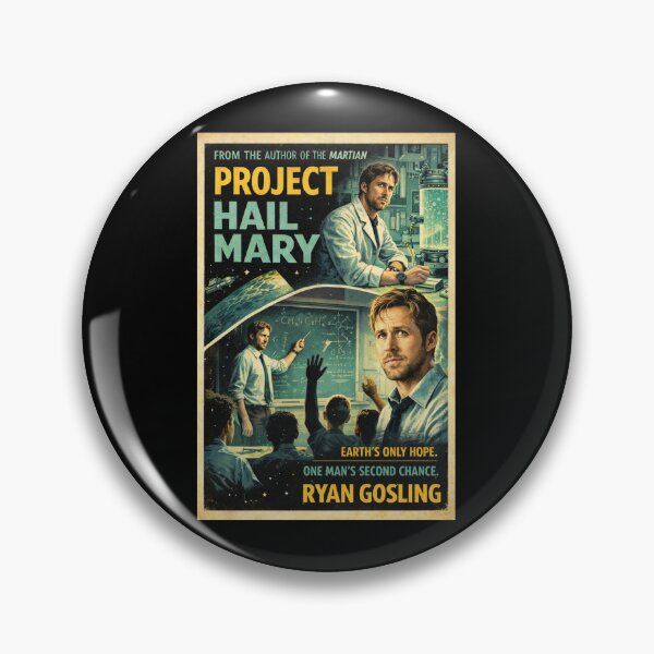 Item preview, The Science Teacher - Film Poster - Vintage Series - Project Hail Mary designed and sold by hesjustken.
