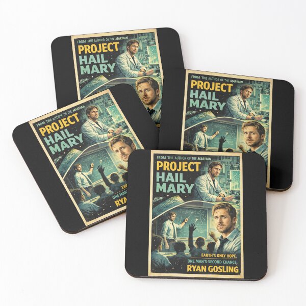 Item preview, The Science Teacher - Film Poster - Vintage Series - Project Hail Mary designed and sold by hesjustken.