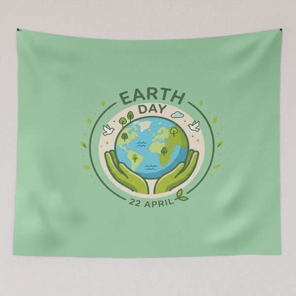 Item preview,  earth day  sustain- protect-restore designed and sold by  Mudikeys.