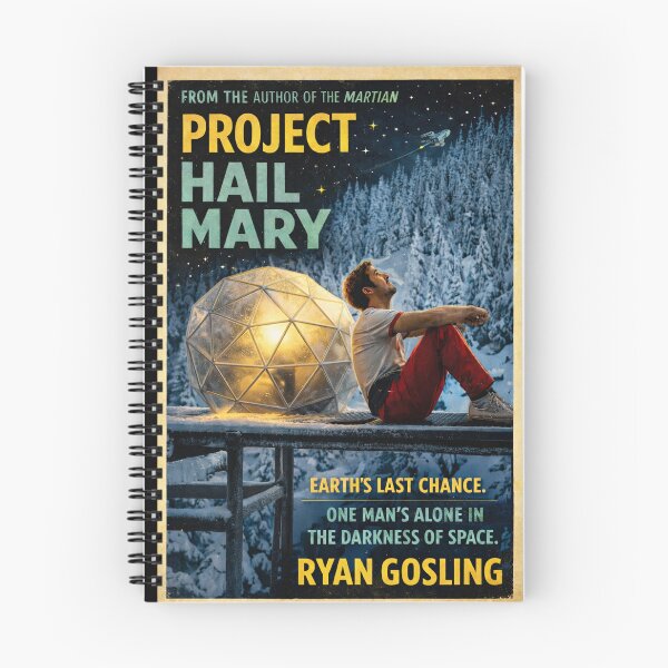 Item preview, Earth's Last Chance - Film Poster - Vintage Series - Project Hail Mary designed and sold by hesjustken.
