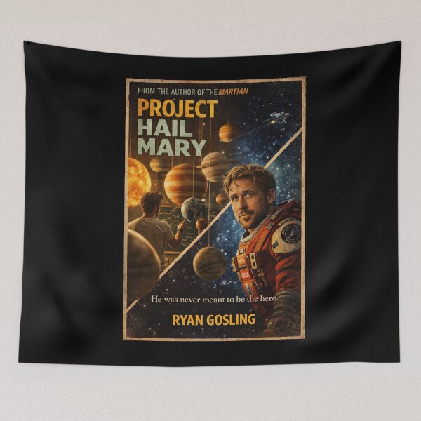 Item preview, Duality - Film Poster - Vintage Series - Project Hail Mary designed and sold by hesjustken.