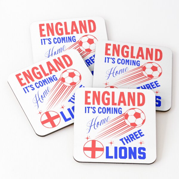 Item preview, England Soccer It's Coming Home Three Lions 2026 Fan Design designed and sold by Abaseen.