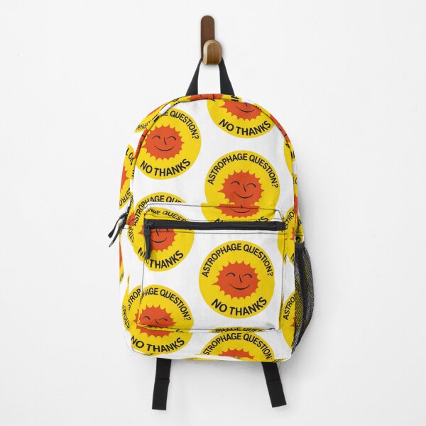 Item preview, Astrophage Question? No Thanks - Retro 70s Atomkraft Campaign Revamped For Project Hail Mary designed and sold by hesjustken.
