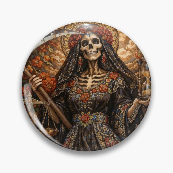 Item preview, Holy Death Santa Muerte designed and sold by AliceWhiteDF.