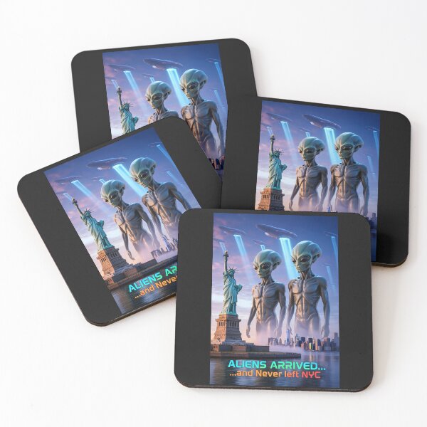 Item preview, ALIENS ARRIVED and Never left NYC designed and sold by DBM Photo Art 1.