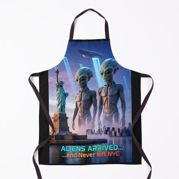 Item preview, ALIENS ARRIVED and Never left NYC designed and sold by DBM Photo Art 1.