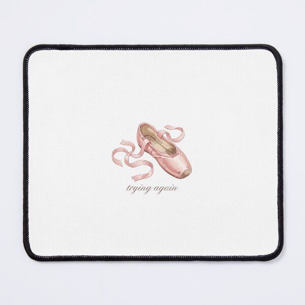 Item preview, Trying Again Ballet Aesthetic Sticker | Soft Girl Coquette Pink Dance Design designed and sold by Ary15.