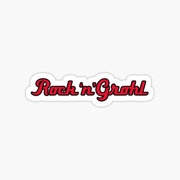 Rock 'n' Grohl  Sticker