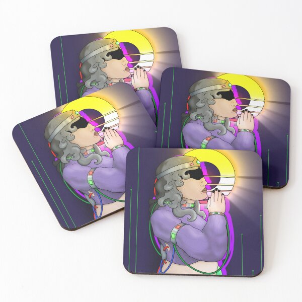 Item preview, Praying to a Digital God (var. 2) designed and sold by EleuMarketPlace.