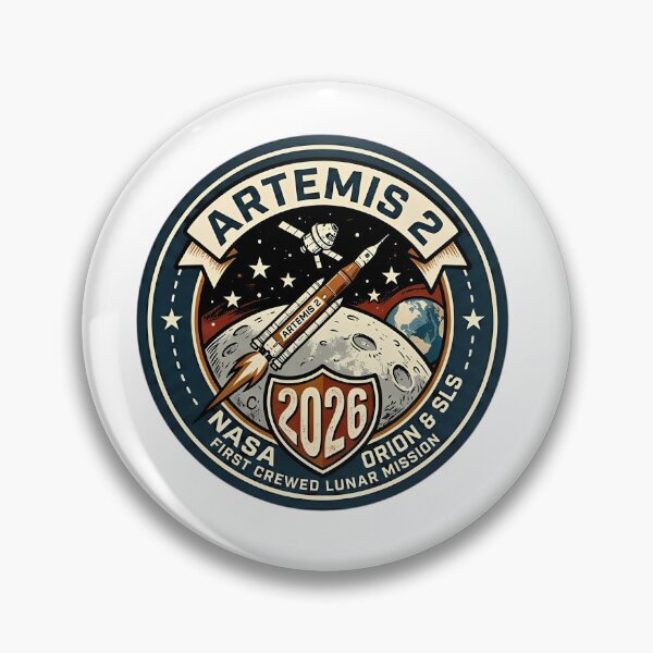 Item preview,  Lunar Mission Artemis 2 designed and sold by BeatrizMusicSS.