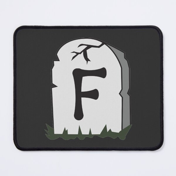 Item preview, Spooky Letter F – Graveyard Alphabet Initial Sticker (Skeletal Font) designed and sold by 313FILES.