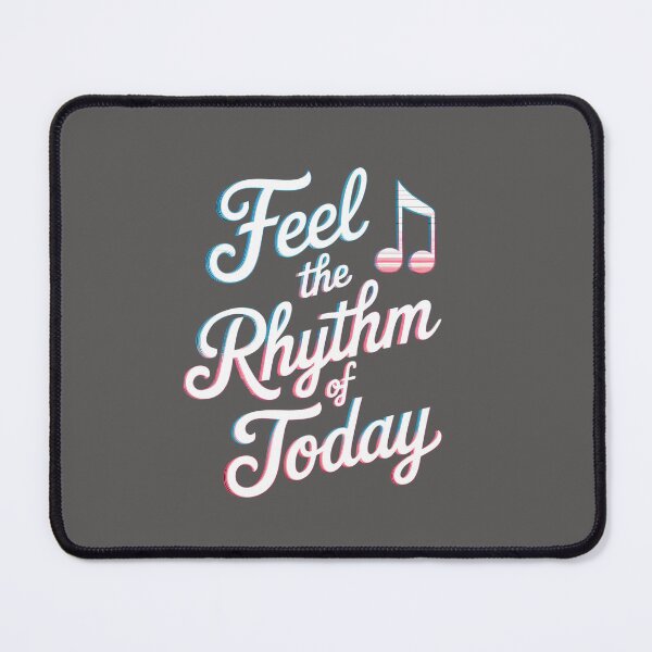 Item preview, Feel the Rhythm of Today – Neon Music Energy designed and sold by Art-Arcade6.