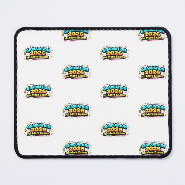 Item preview, Graduation 2026 celebration sticker featuring bold text and confetti elements, AI generated designed and sold by dvoevnore.