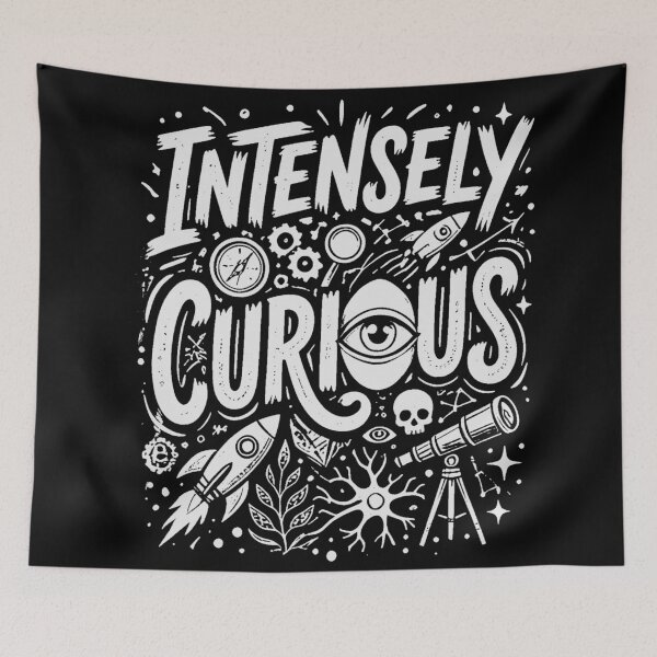 Item preview, Intensely Curious designed and sold by JoseloRochaArt.