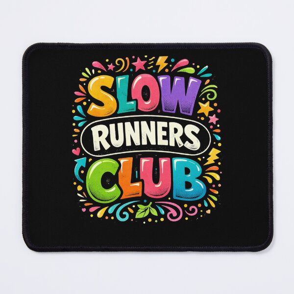 Item preview, Colorful Street Art Slow Runners Club Running Jogging designed and sold by BHMARTS.