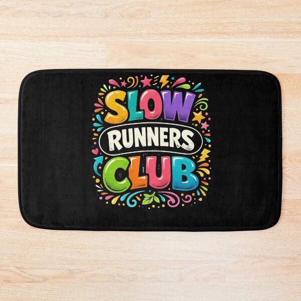 Item preview, Colorful Street Art Slow Runners Club Running Jogging designed and sold by BHMARTS.