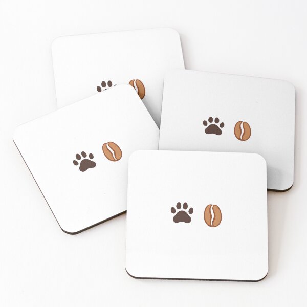 Item preview, Minimalist Paw and Coffee Bean designed and sold by Pawffeine.