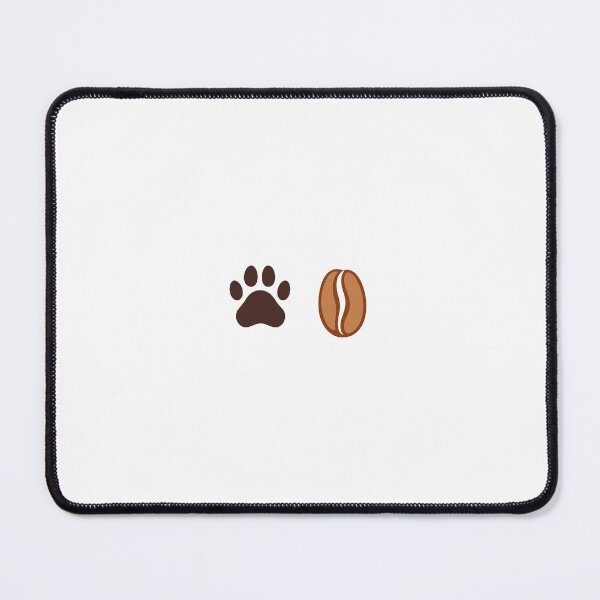 Item preview, Minimalist Paw and Coffee Bean designed and sold by Pawffeine.