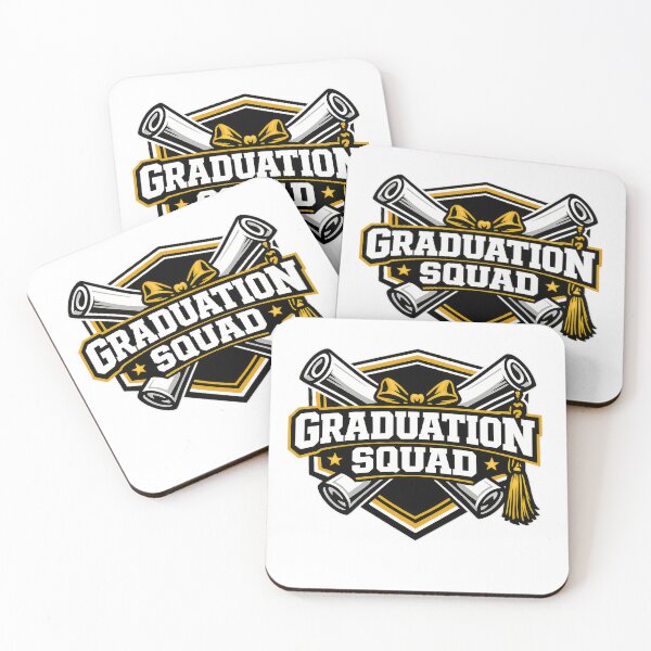 Item preview, Graduation badge design featuring scrolls and tassel with bold text, AI Generated designed and sold by dvoevnore.