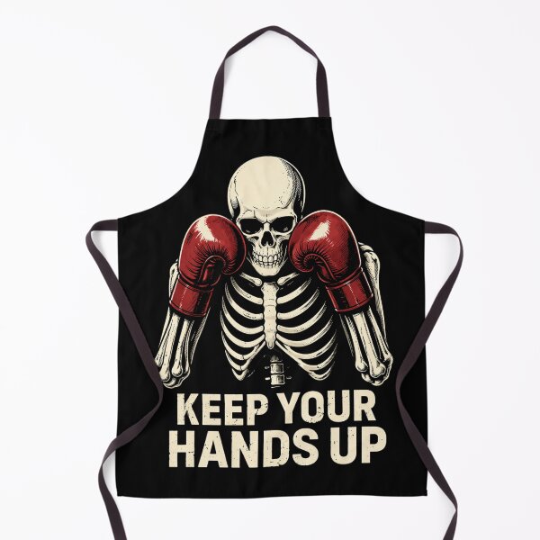 Item preview, Keep Your Hands Up - Skeleton Boxer Illustration designed and sold by EXILE Art Co.