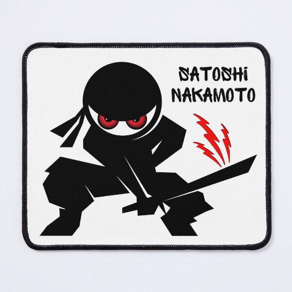 Item preview, Satoshi Nakamoto Ninja designed and sold by Digitaload.