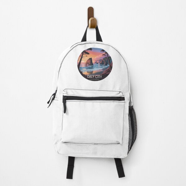 Item preview, Daly City California: Cinematic Cliffside Illustration designed and sold by CircinusStore.