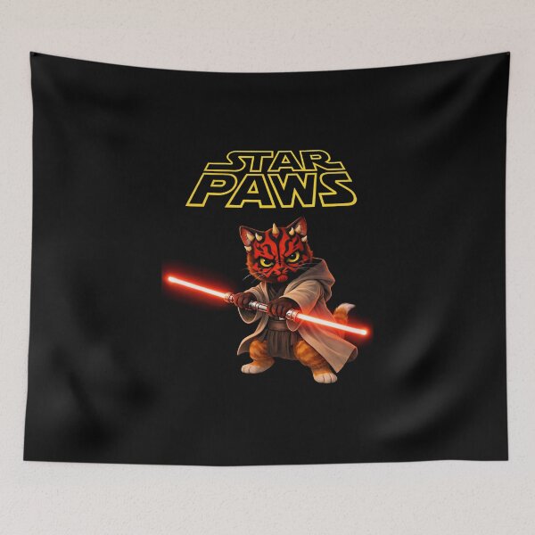 Item preview, Darth Meow, Star Paws Jedi Slayer designed and sold by bluefrog.