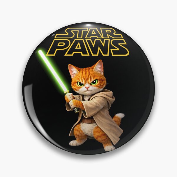 Artikelvorschau, Sternenpfoten Jedi-Katze entworfen und verkauft von bluefrog.