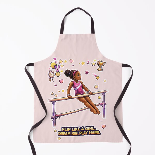 Item preview, Gymnastics Wall Art for Girls – Pink Decor, Cute Gymnast, Girl Power, Kids Sports Poster Gift designed and sold by Modern3Art.