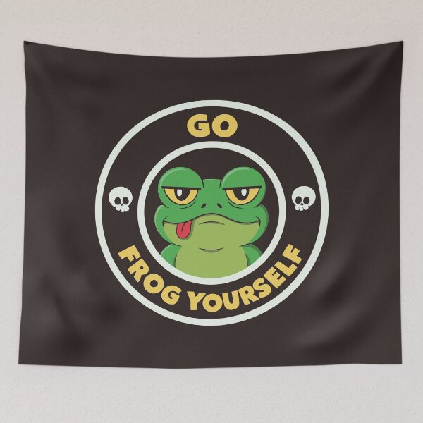 Item preview, Go Frog Yourself designed and sold by loobsart.
