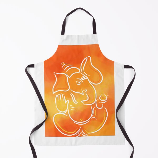 Item preview, Lord Ganesha digital art  designed and sold by CanvasCharmHub.