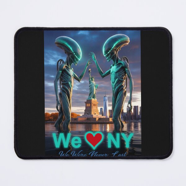 Item preview, We Love NY - Aliens are Here to Stay designed and sold by DBM Photo Art 1.