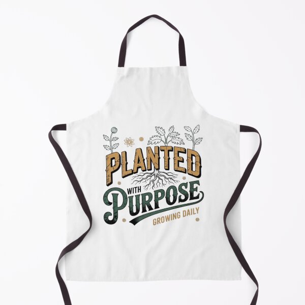 Item preview, Planted With Purpose Vintage Botanical Growth Mindset Quote designed and sold by ThefadedEra.