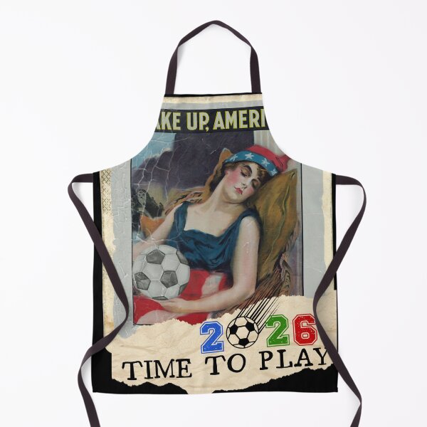 Artikelvorschau, Wake Up America Fußball Vintage Propaganda Kunst 2026 entworfen und verkauft von area248.