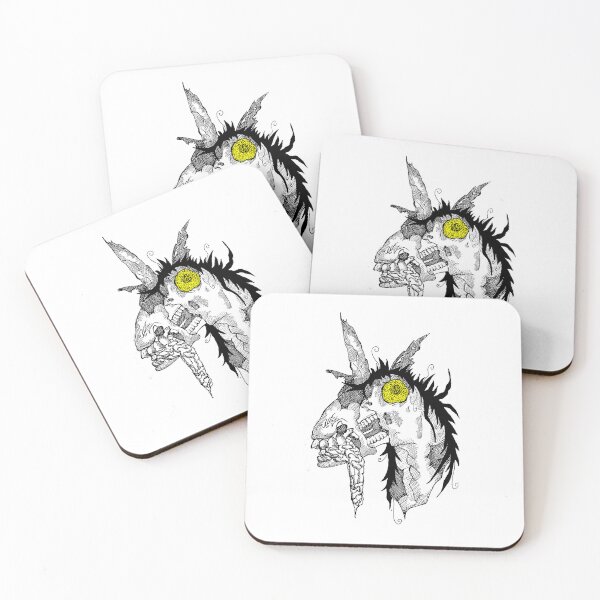 Item preview, Zombie unicorn yellow designed and sold by Fentones .