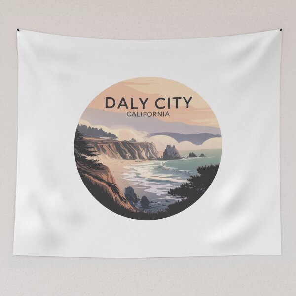 Item preview, Daly City California: Coastal View  designed and sold by CircinusStore.