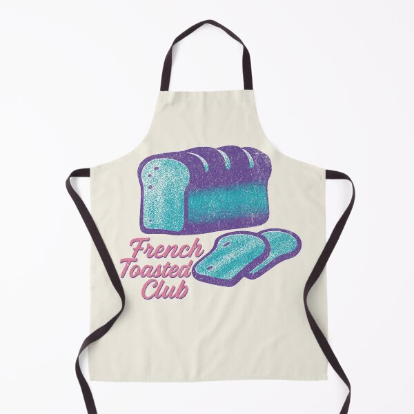 Artikelvorschau, Witziger Humor über chronische Krankheiten, French Toast, Club, Siebdruckstil, Retro-Spoonie-Humor, Humor über chronische Krankheiten, Burnout-Humor entworfen und verkauft von RealLifeMerchies.
