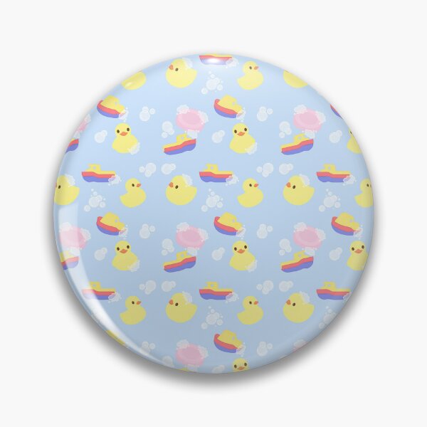 Item preview, Cute Rubber Duck  Bath Patterns designed and sold by DragonsHoard07.