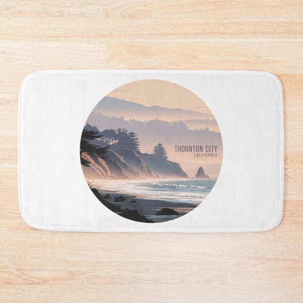 Item preview, Thornton Beach California: Pastel Sunset Illustration designed and sold by CircinusStore.