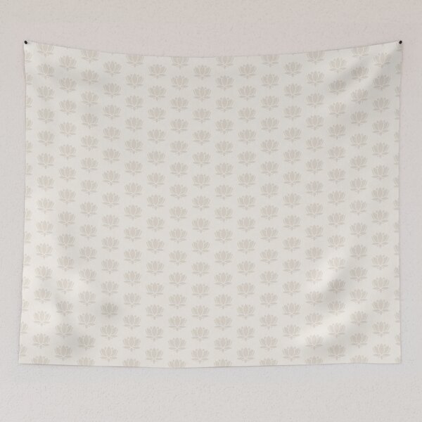 Item preview, White Lotus Flower – Minimal Zen Spiritual Aesthetic designed and sold by GemsAnatomy.
