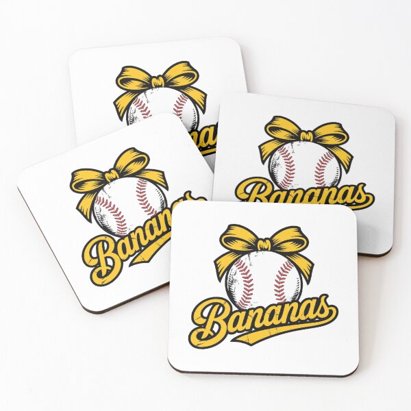 Item preview, Banana Coquette Bow Cute Girls Women designed and sold by ZACK ART.