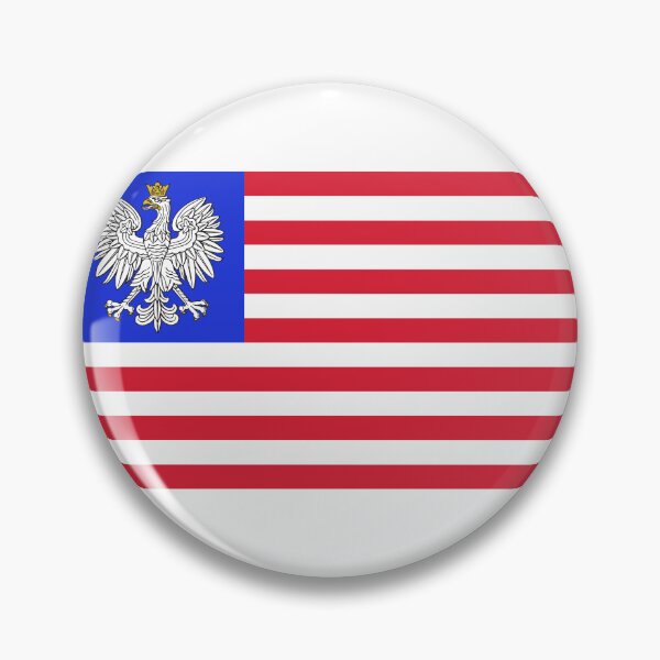 Item preview, Polish American Flag designed and sold by the-craft-shop.